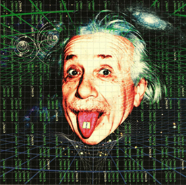 Einstein Blotter Art