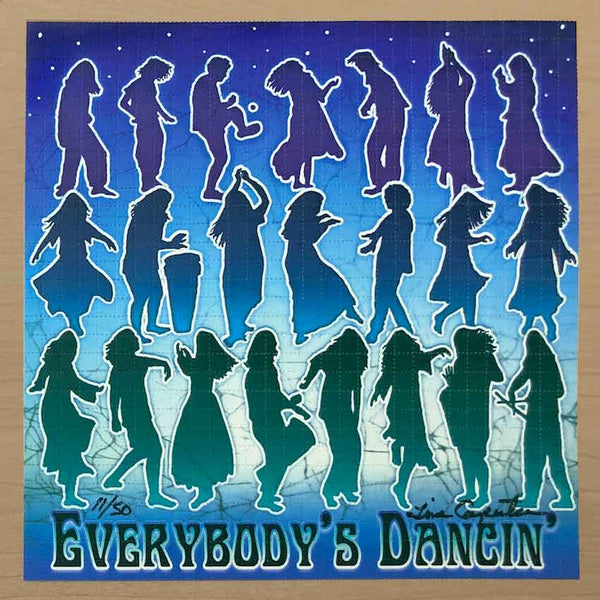 Tina Carpenter "Everybody's Dancin'" Blotter Art