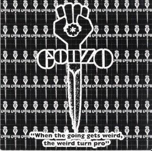 Gonzo Tribute Blotter Art