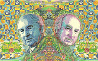 Jeff Hopp Bicycle Day 80th Blotter Art