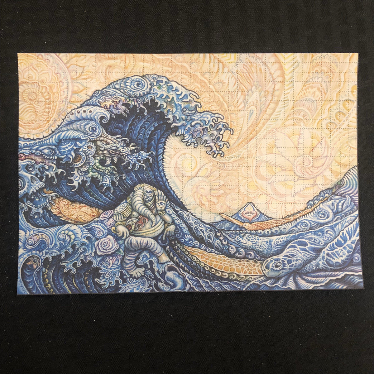Hokusai – The Great Wave (Randal Roberts Remix) Blotter Art LE 125