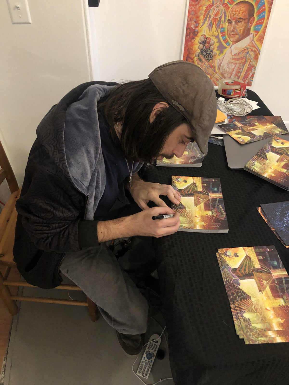 "I've Been There" - Jonathan Solter Signed, Numbered, Limited Edition Blotter Art