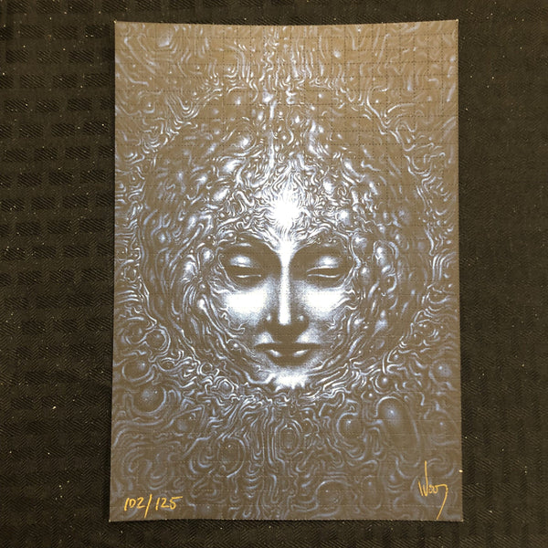 "Enlightened" Blotter Art by Jeff Wood