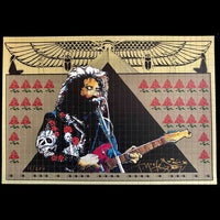 Stanley Mouse "Jerry Bones" Blotter Art