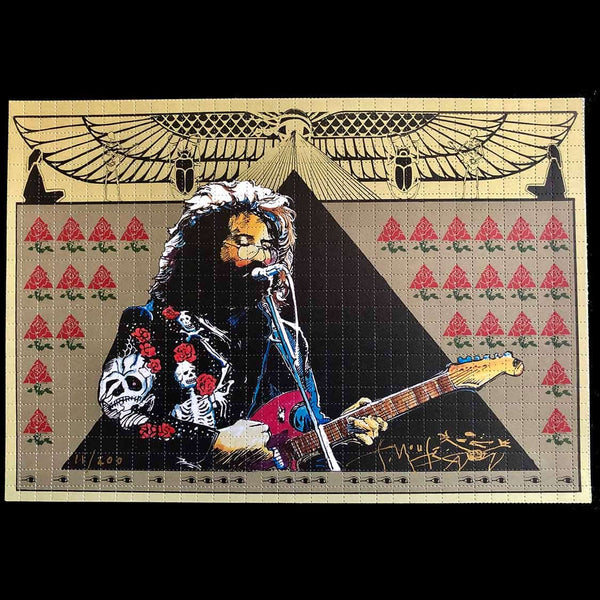 Stanley Mouse "Jerry Bones" Blotter Art