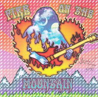 Jerry Fire On The Mountain Signed Blotter Art