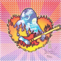Jerry Heart Signed Blotter Art