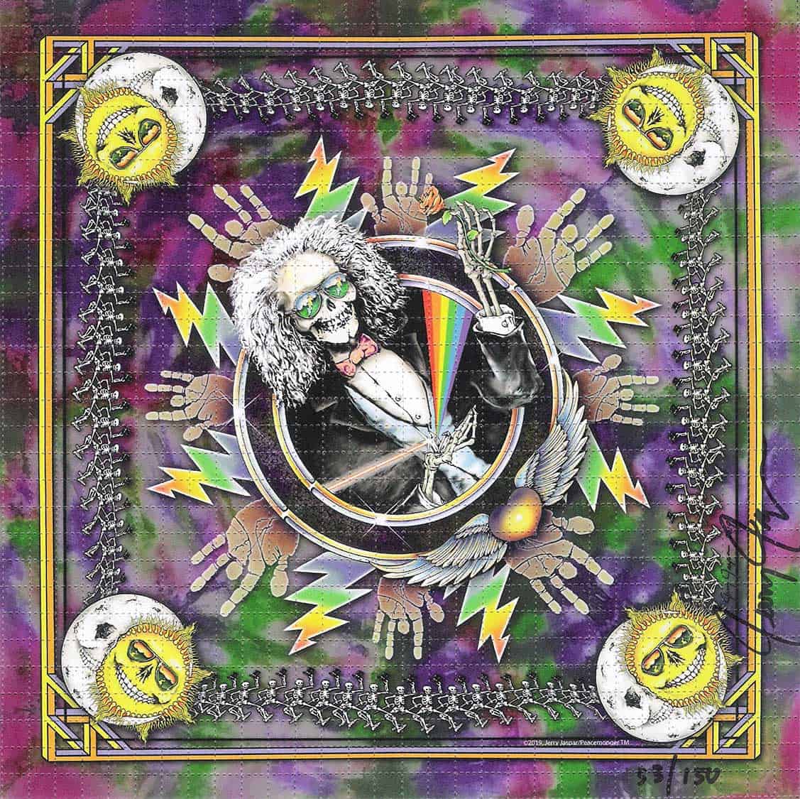 Jerry Jaspar Laughing Jack Blotter Art