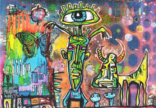 Joey Mars Fruits of the Tundra Blotter Art