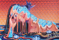 Joness Jones "Revelatory Drip" Blotter Art