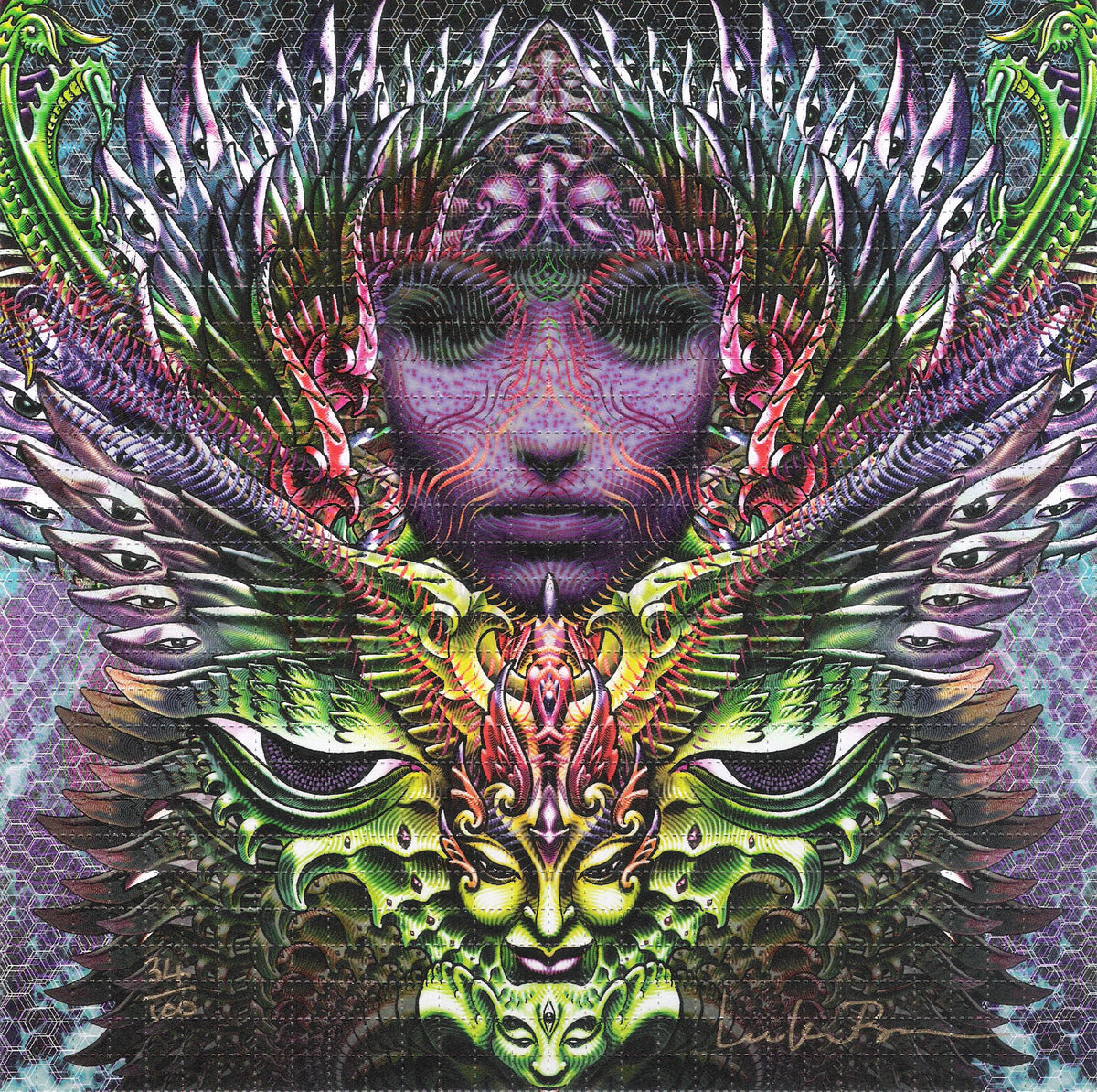 Luke Brown Sacramental Vessels Blotter Art