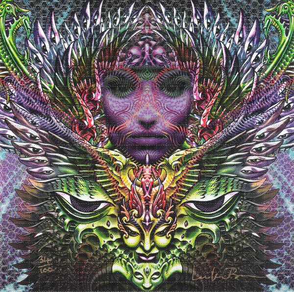 Luke Brown Sacramental Vessels Blotter Art