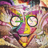 Michael Divine Bicycle Parade Blotter Art 2019