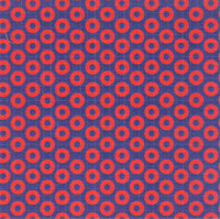 Phish Fishman Donut Pattern Blotter Art