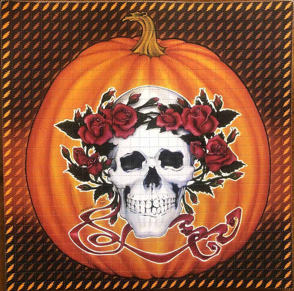 Grateful Dead Halloween Pumpkin Blotter Art