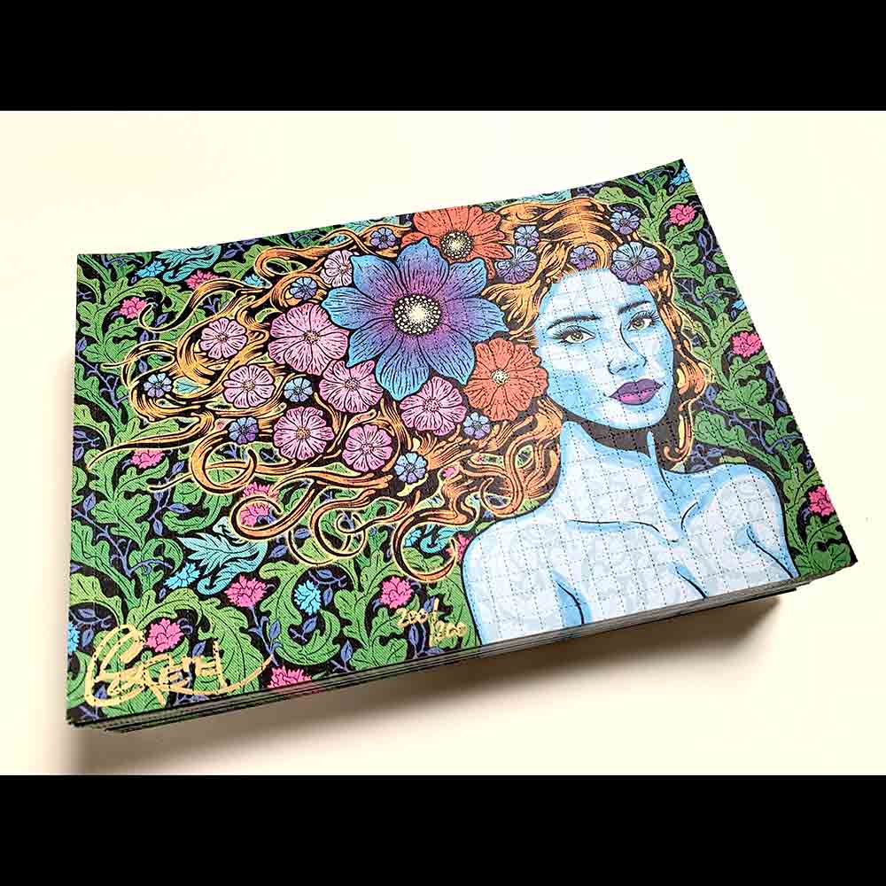 Chuck Sperry Pythia Blotter Art