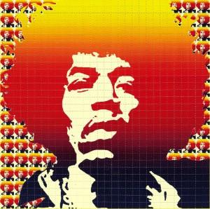 Rainbow Jimi Blotter Art