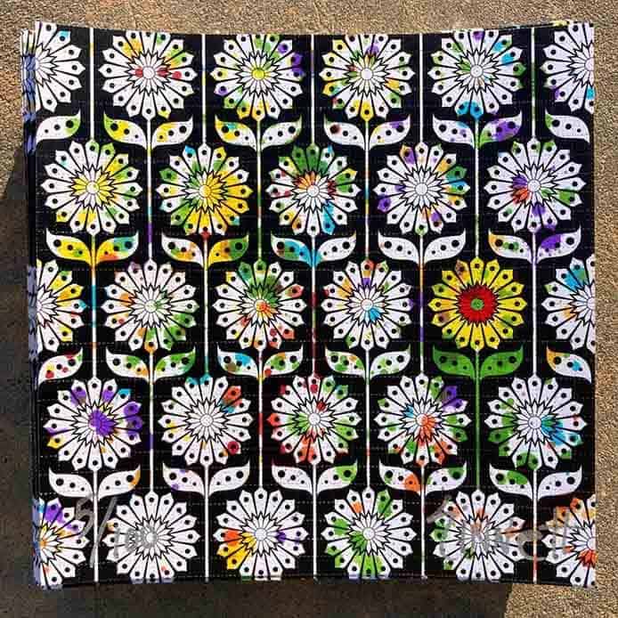 Rick Sinnett "Wild Fields" Blotter Art