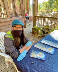 Jonathan Solter “Duality of Man” Blotter Art